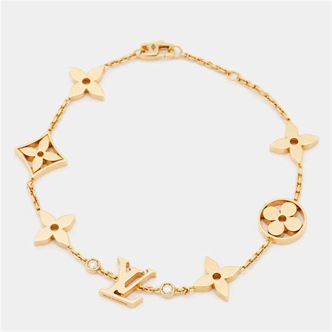 louis vuitton idylle blossom monogram bracelet|lv monogram bracelet.